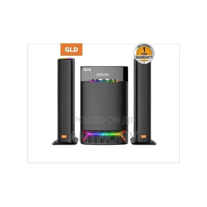 GLD G2302 2.1 Channel Multimedia Speaker System 90W - Black