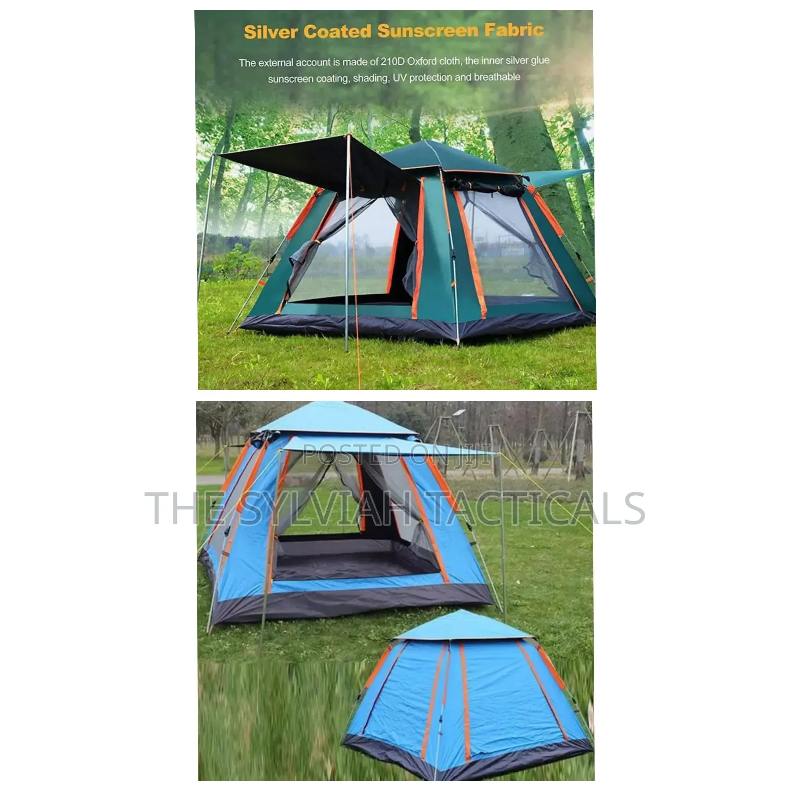 Outdoor Tactical Legit Original Hiking 5-6 Camping Tent