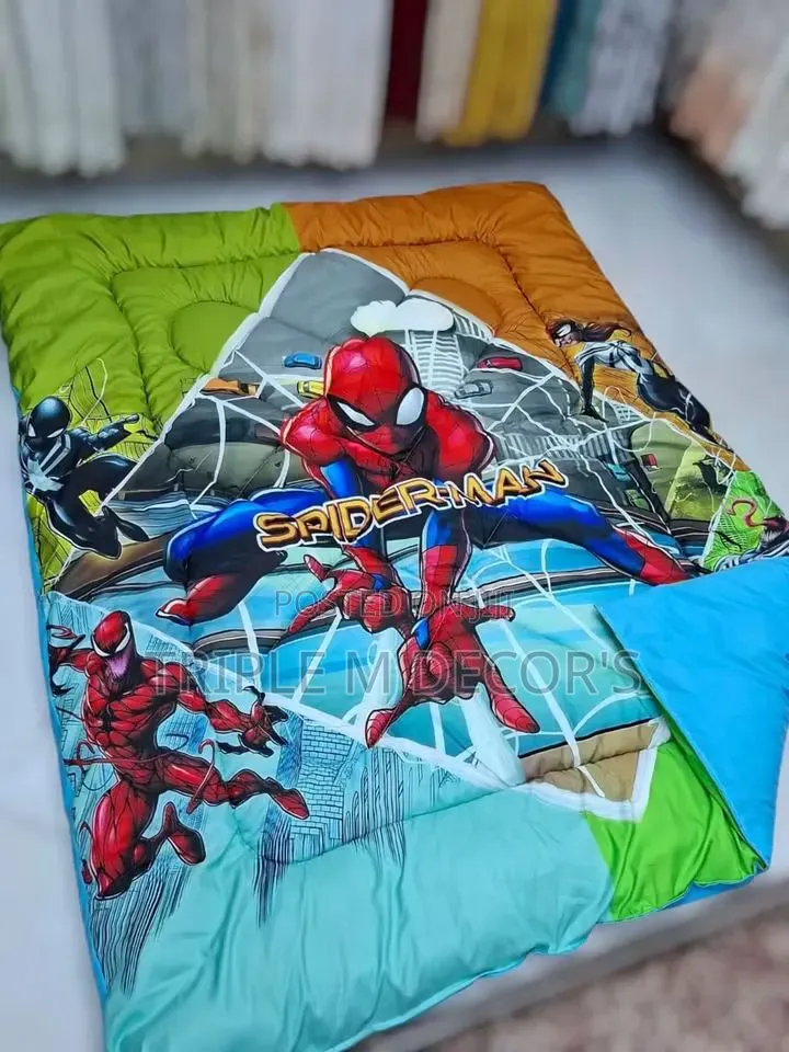 Complete School Kids Bedroom Cartoon Duvet Set 4x6