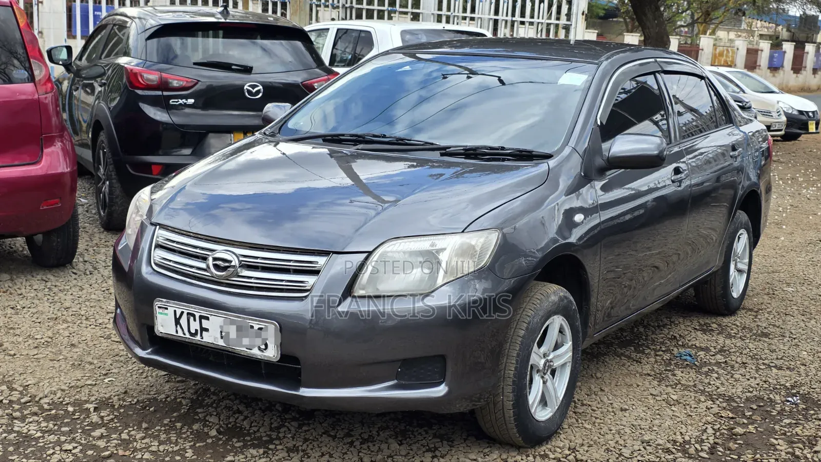 Toyota Axio 2008 Gray