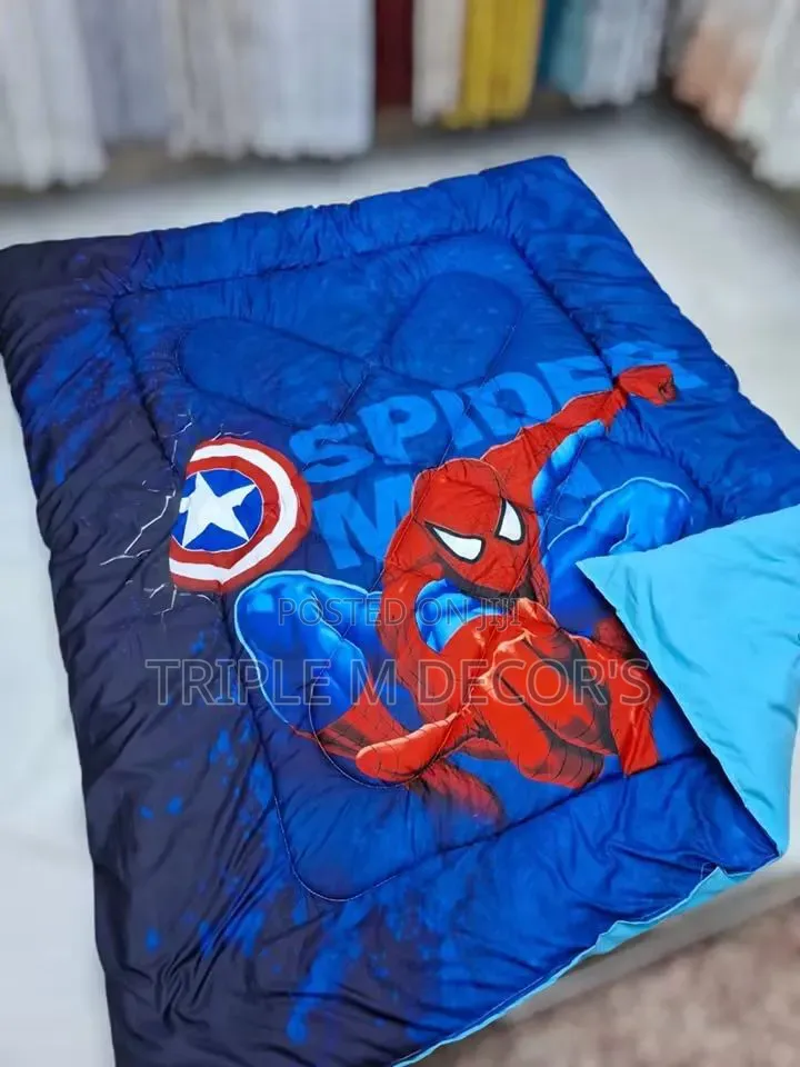 Complete School Kids Bedroom Cartoon Duvet Set 4x6