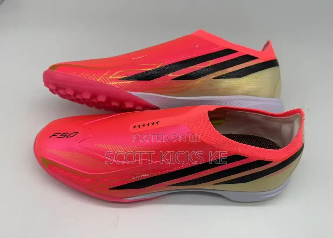 Adidas F50 Hyperfast Pro Laceless Trainers