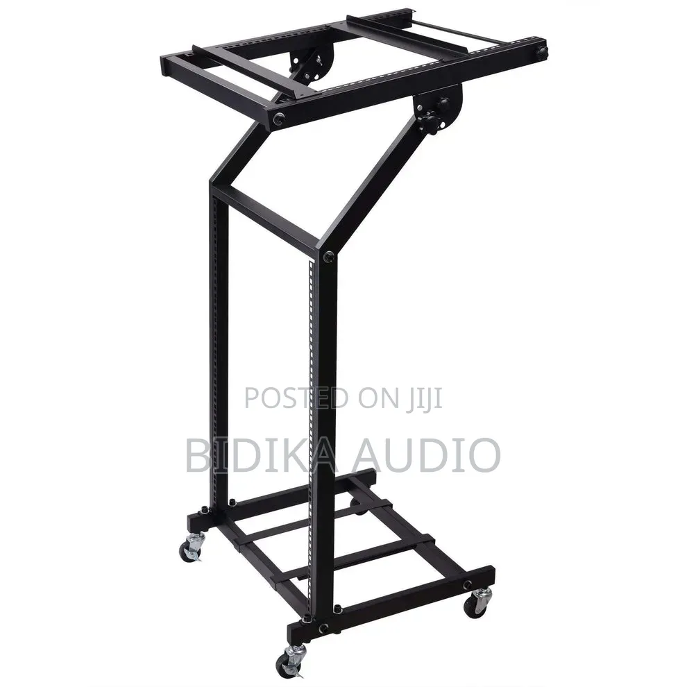 Skeleton Rack Mount Rolling Stand Kenya — Heavy-Duty Mobile Audio Rack