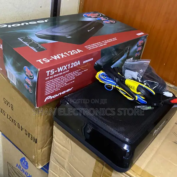 TS-WX120A150 W Powerful Amplified Subwoofer SystemExtremely Compact