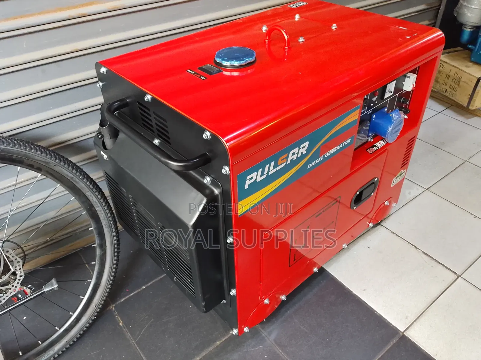 Pulsar Germany 12.5kva Silent Diesel Generator Single Phase ATS
