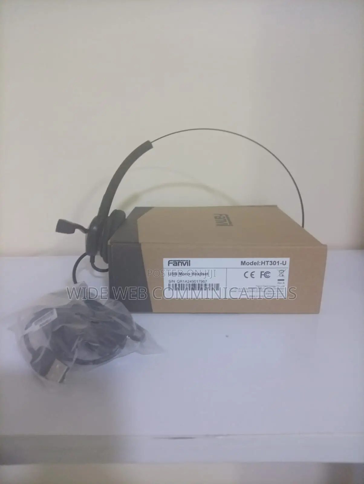 Fanvil USB Mono Headset HT301U