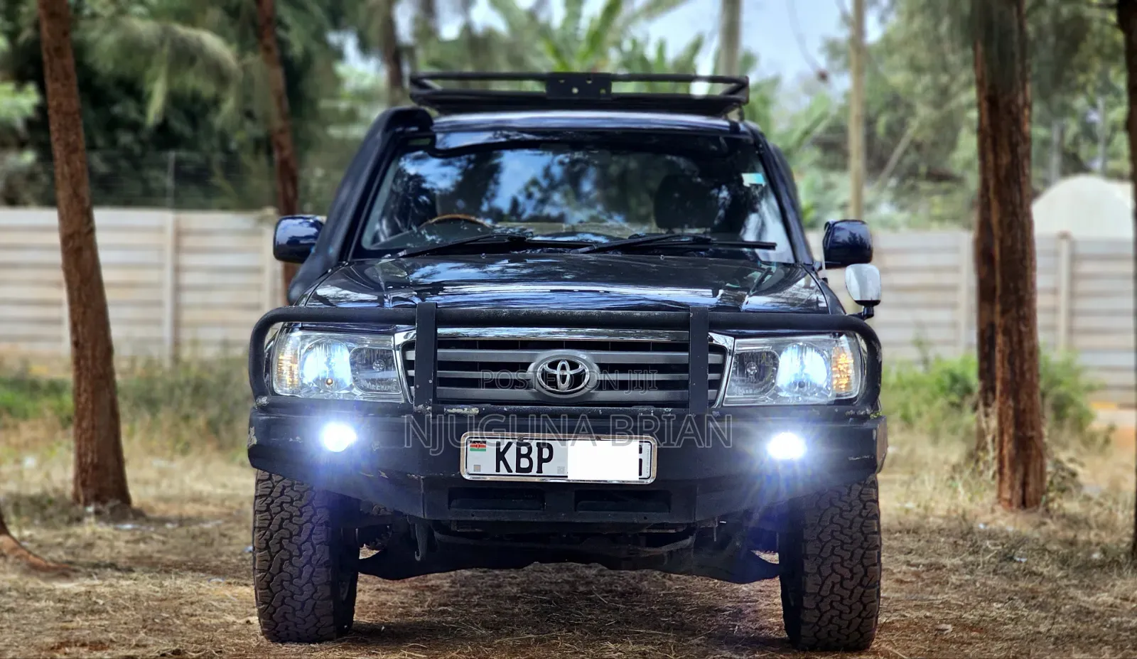 Toyota Land Cruiser 2003 Blue