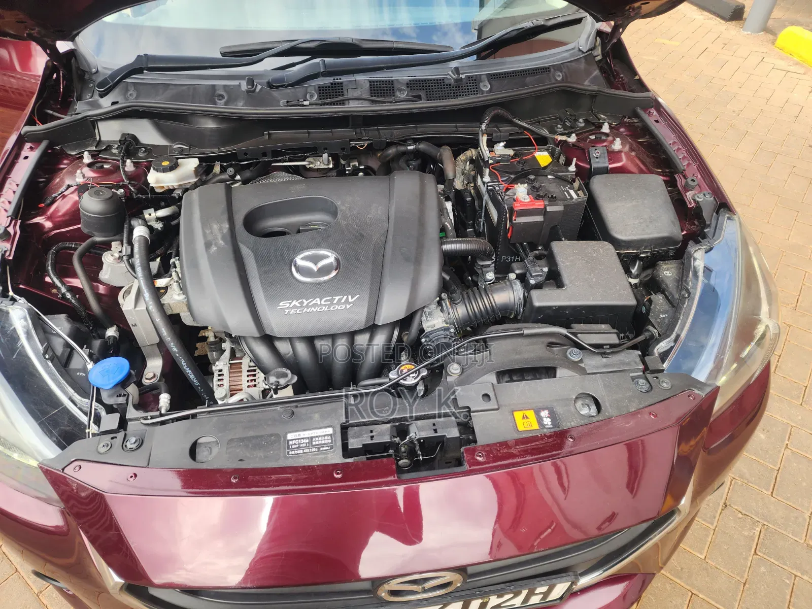 Mazda Demio 2018 Maroon