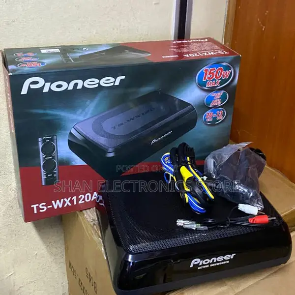 150W , Powerful Bass Enhancement Piooner Underseat SubWoofer TS-WX120A