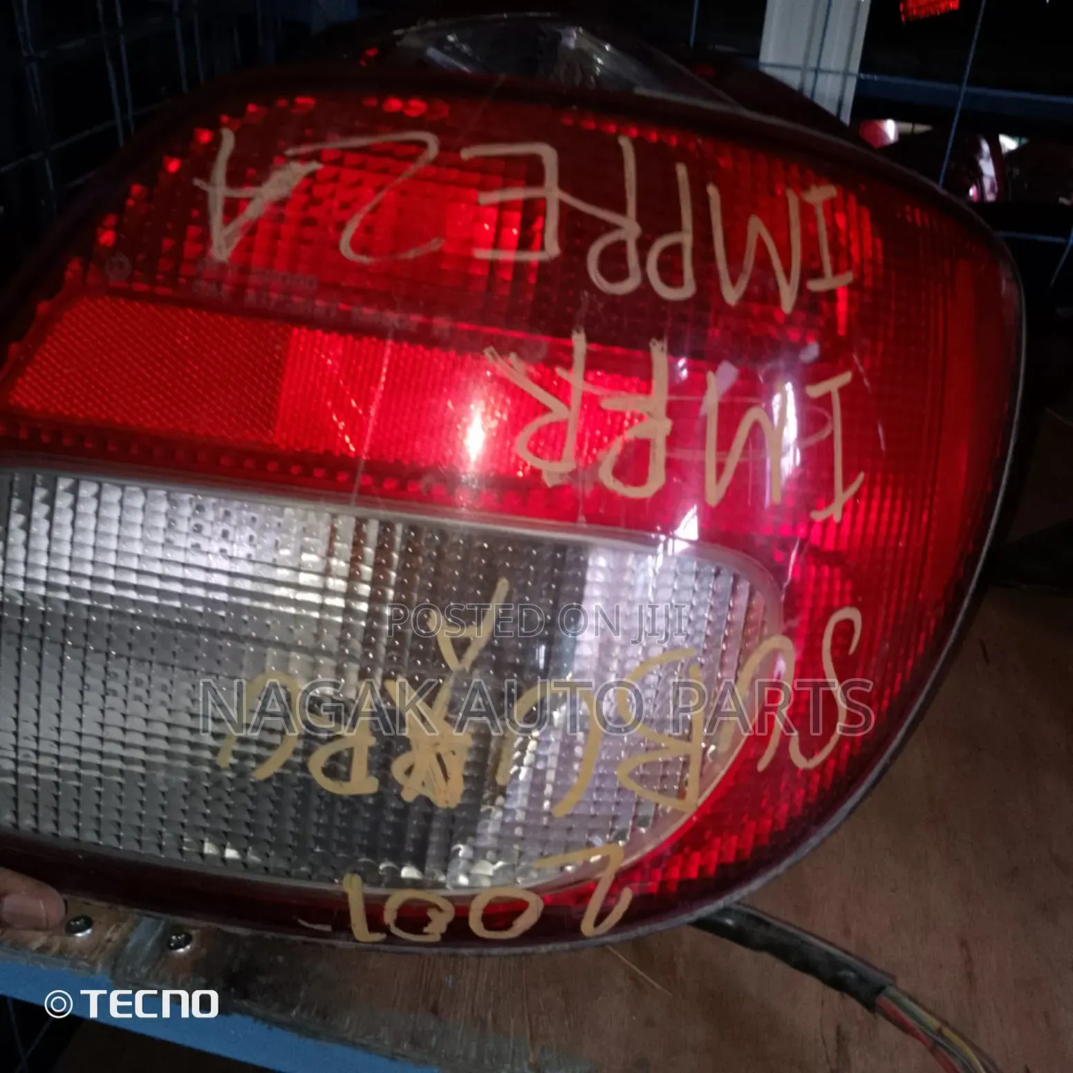 Subaru Impreza Gg2 Taillight