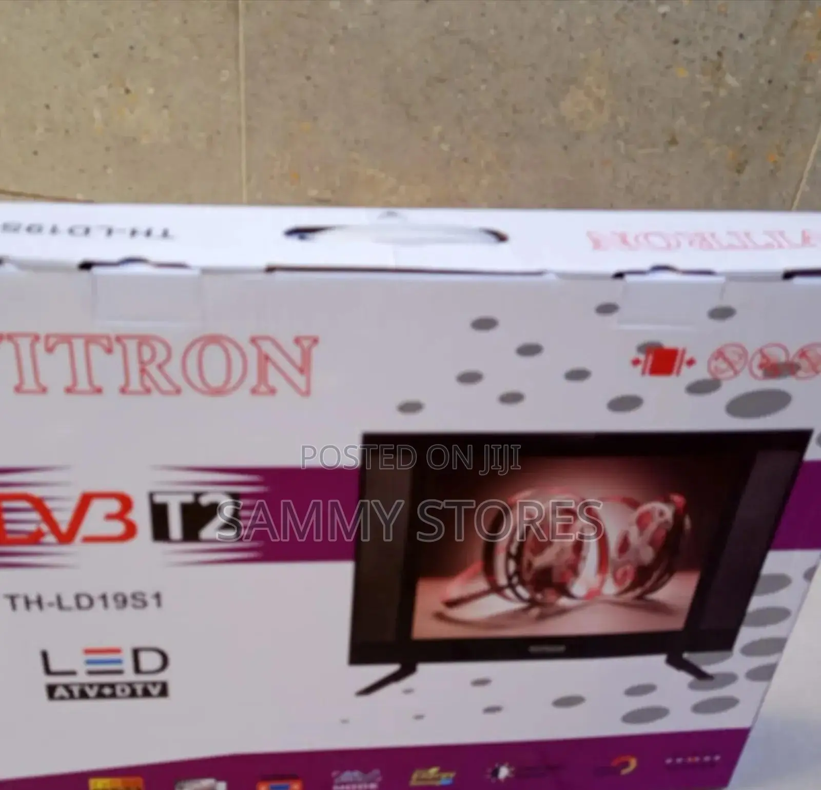 Vitron 19” Slim Design Digital TV