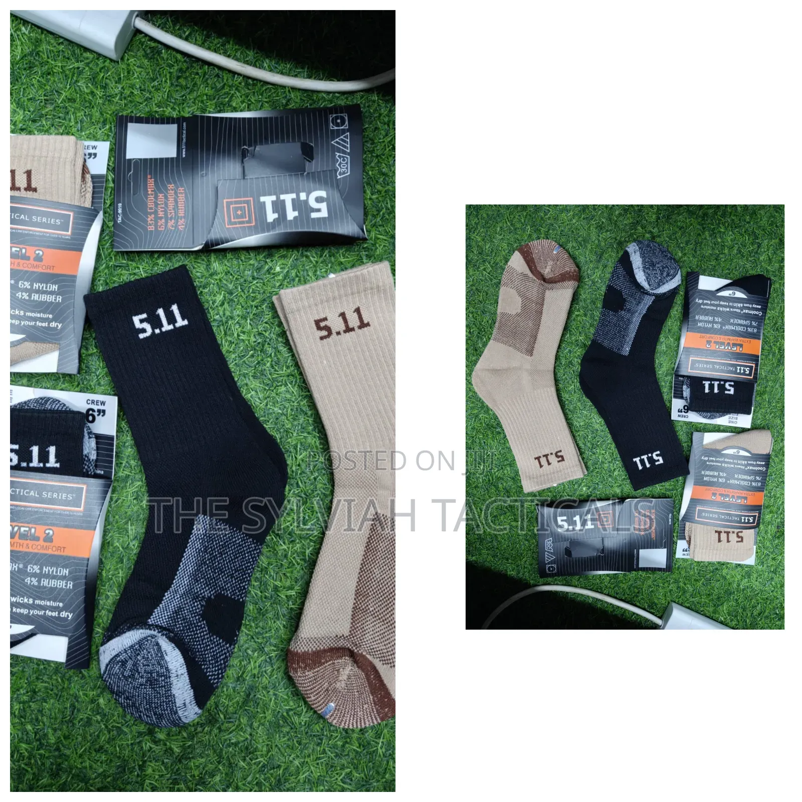 Outdoor Tactical Legit Original Normal Wear 5.11 Socks