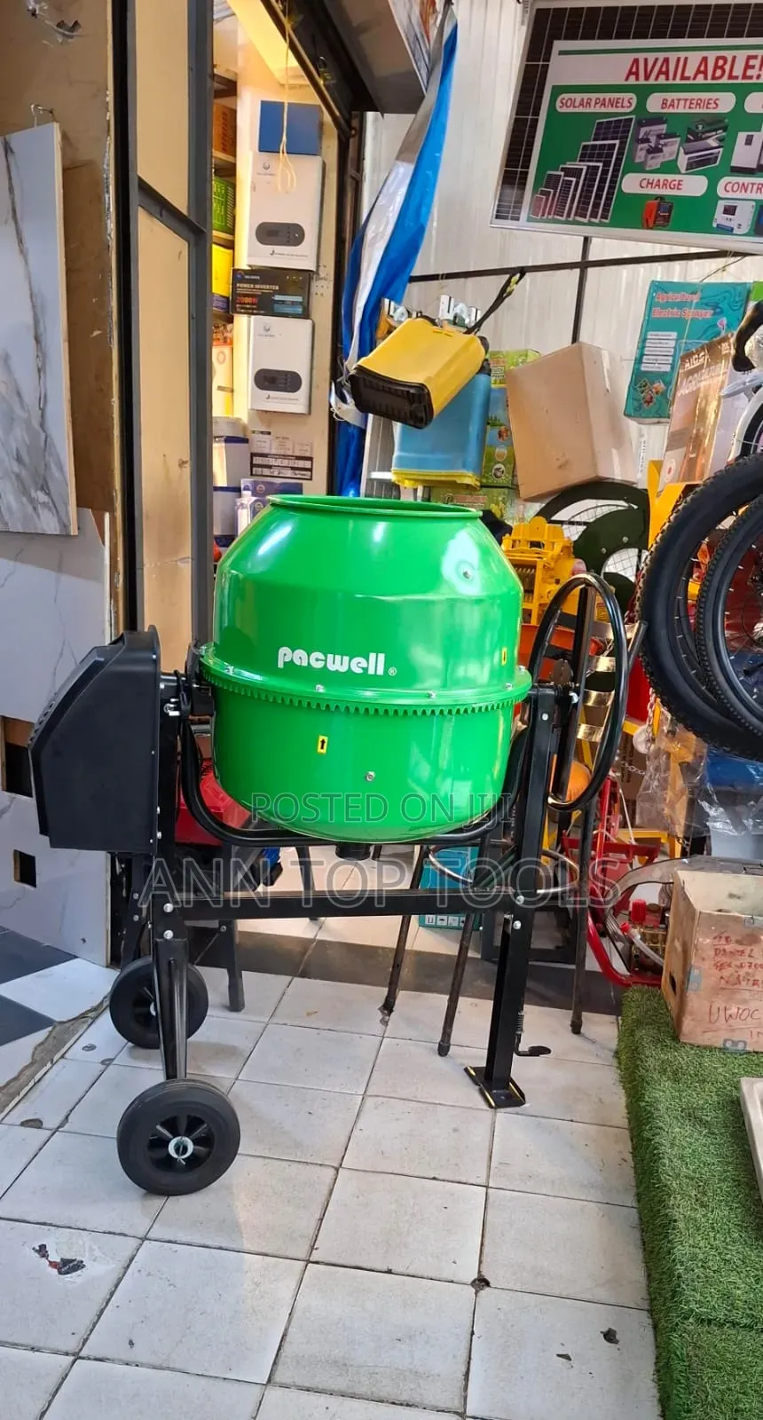 200 Litres Pacwell Concrete Mixer