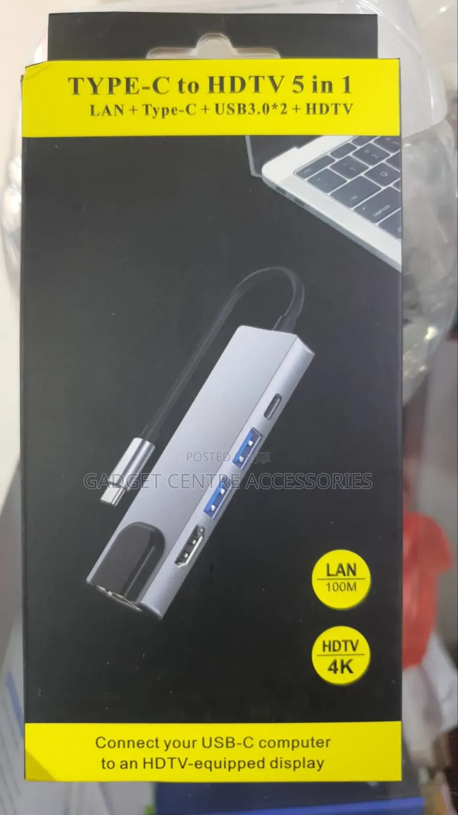 TYPE-C to HDTV 5 in 1 Adapter
