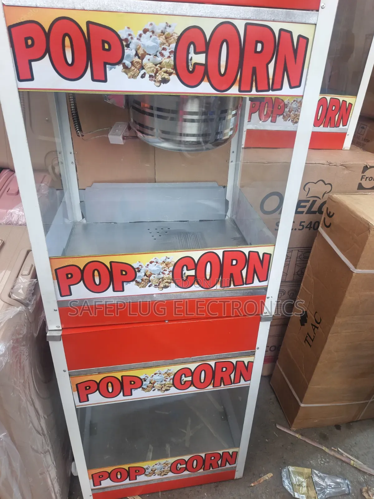 Electric Popcorn Machine for Business