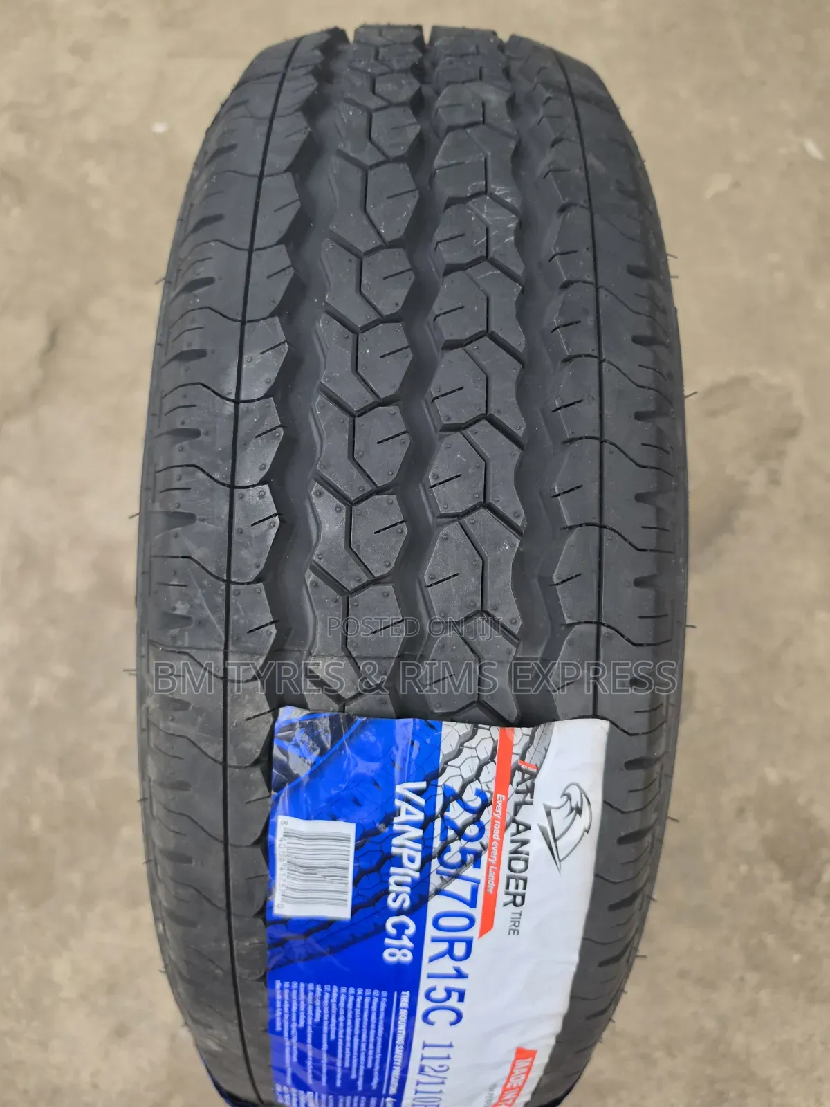 225 /70 R15 Atlander Tyres (Commercial)