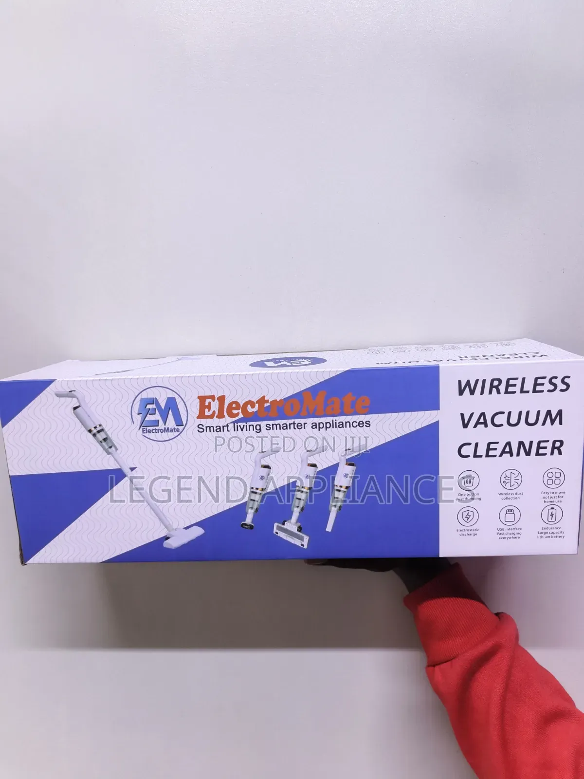 Electromate Wireless Vacuum Cleaner