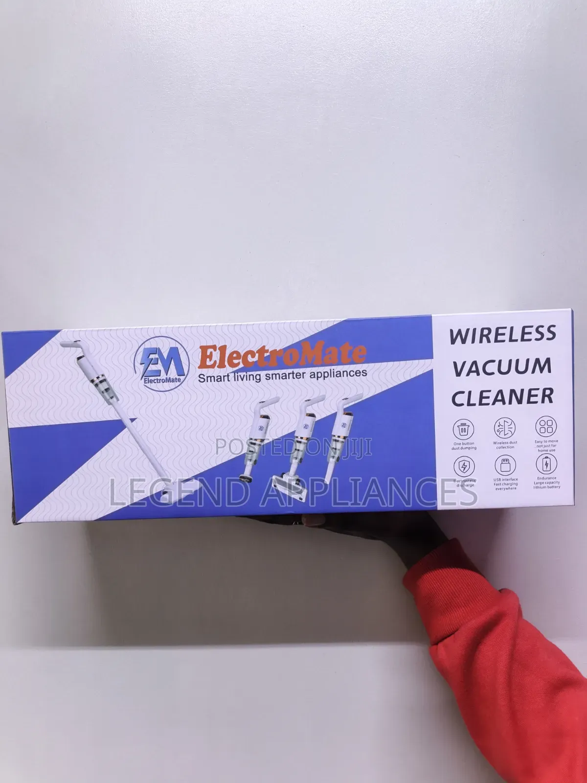 Electromate Wireless Vacuum Cleaner