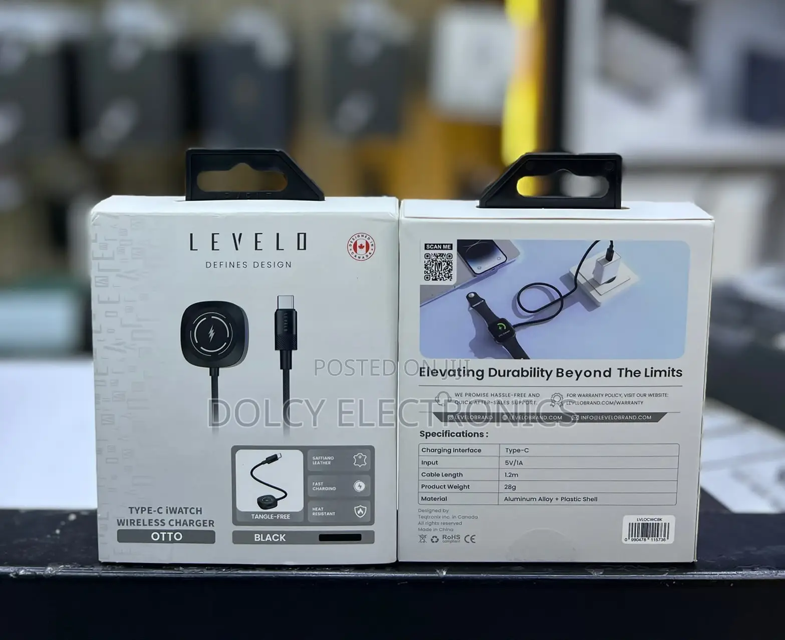 LEVELO Otto Type-C I Watch Wireless Charger