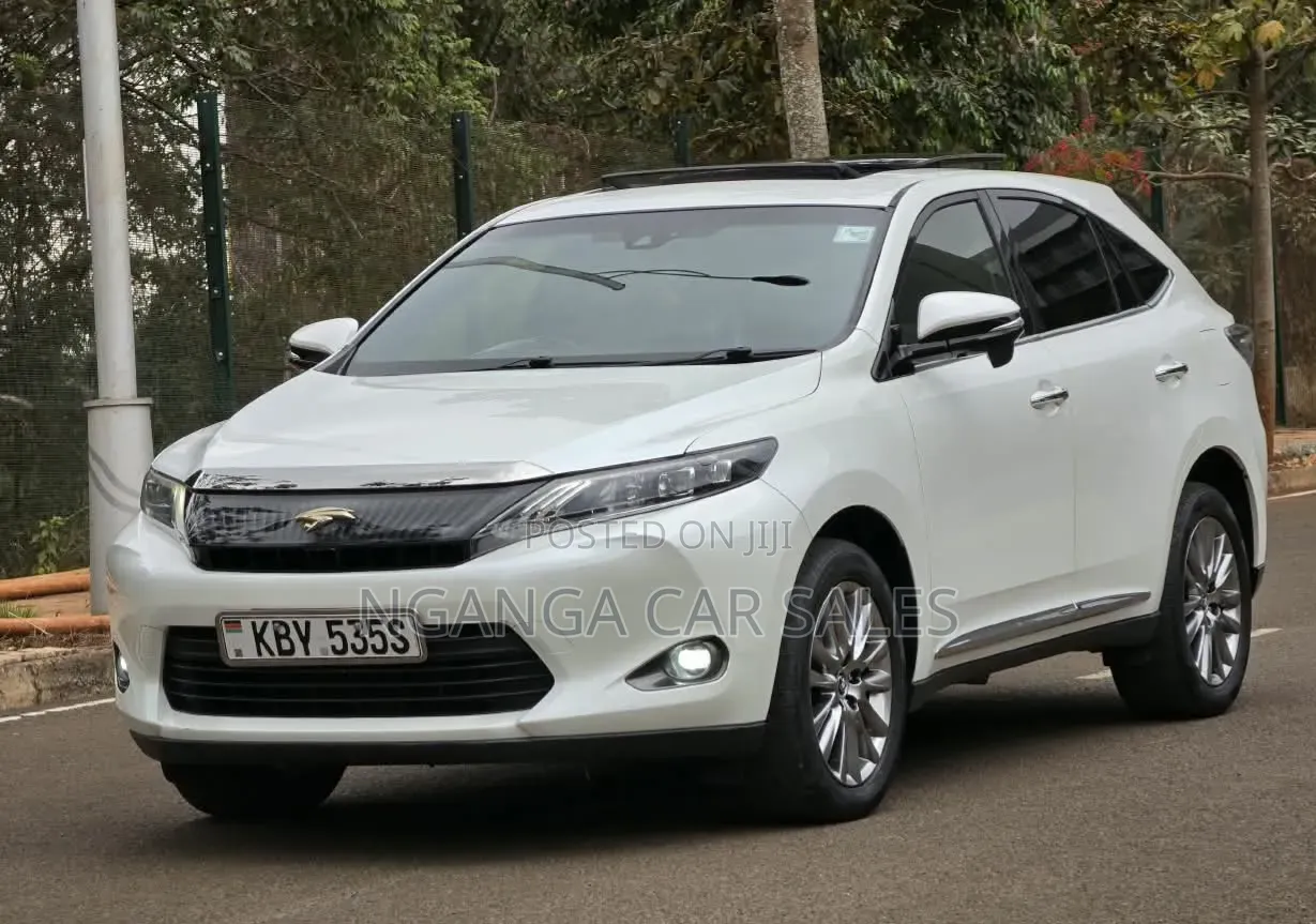 Toyota Harrier 2014 White