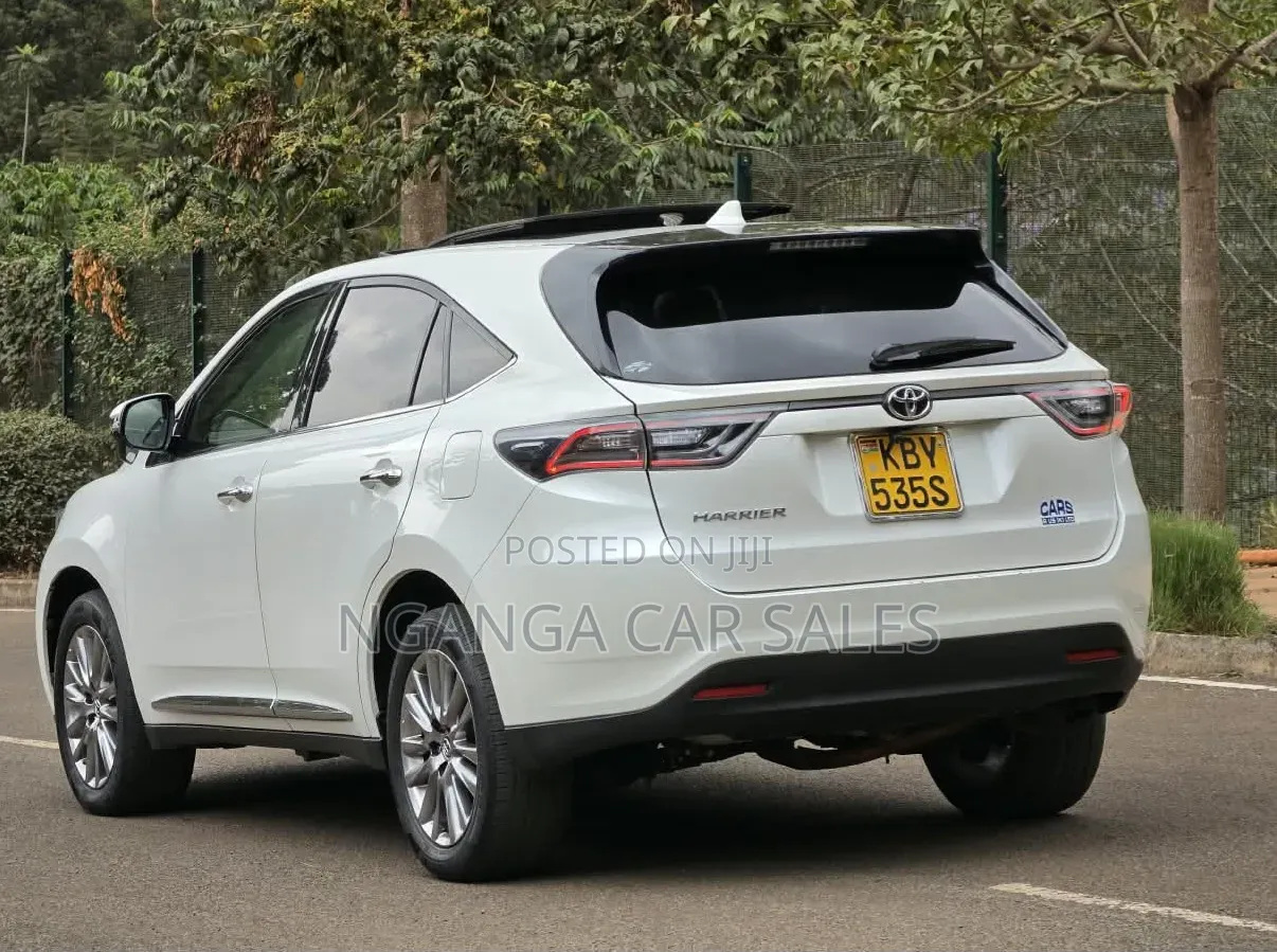Toyota Harrier 2014 White