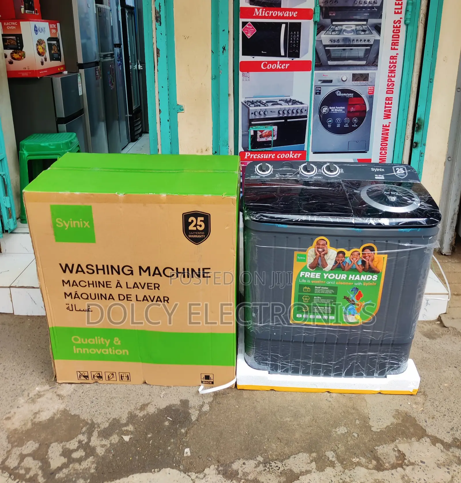 Synix Washing Machine 10kg Twin Tub