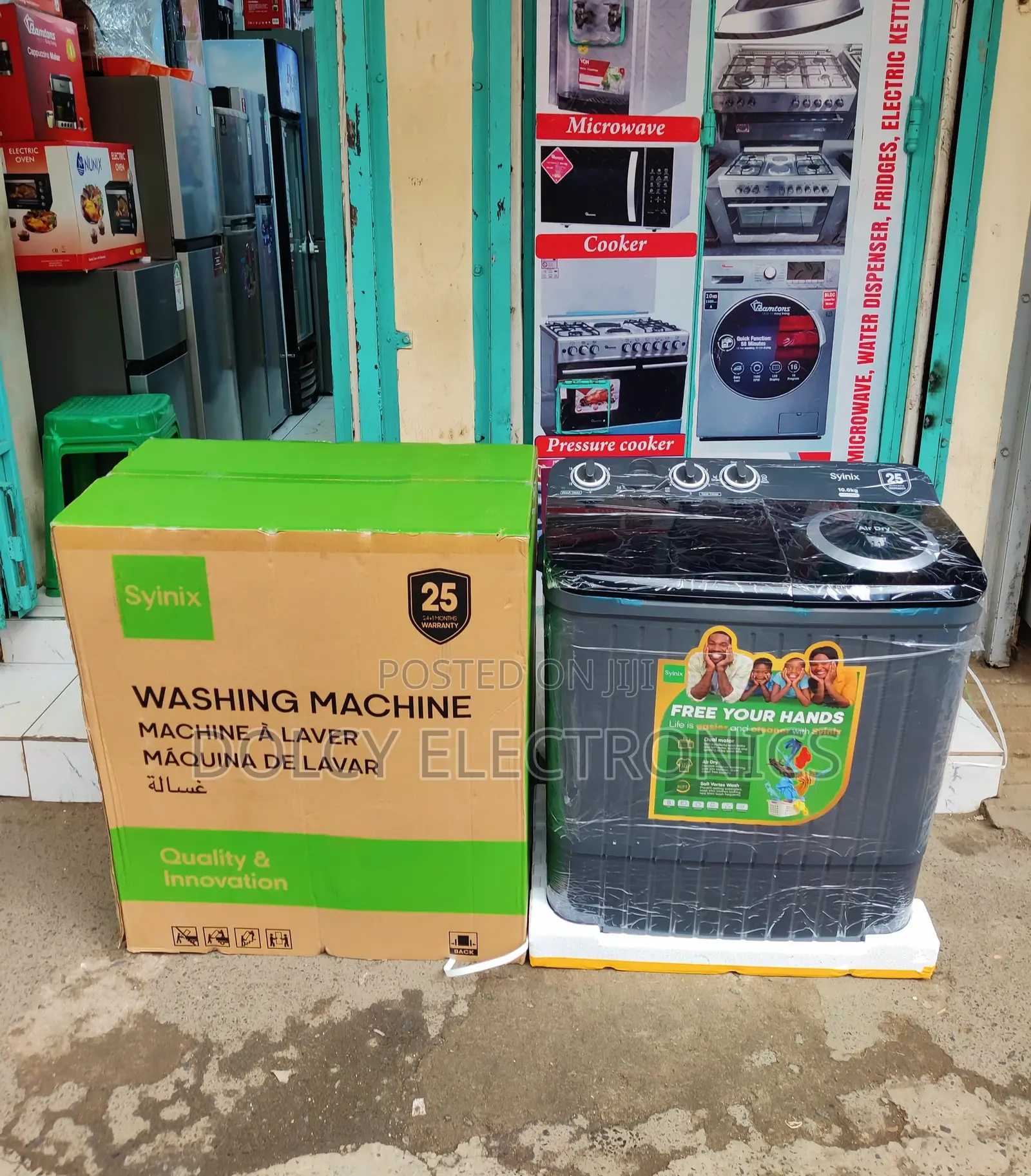 Synix Washing Machine 10kg Twin Tub