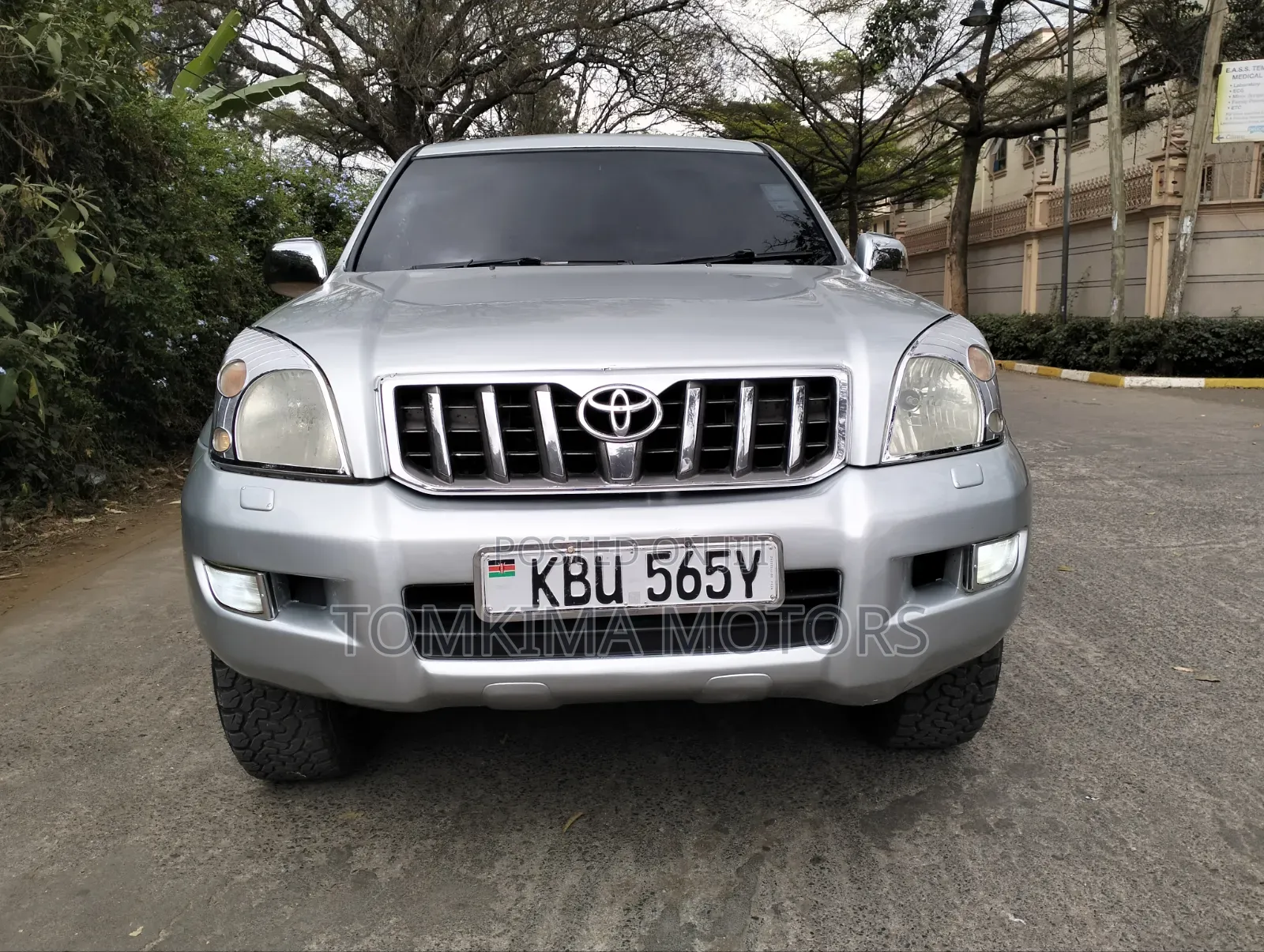 Toyota Land Cruiser Prado 2006 Silver