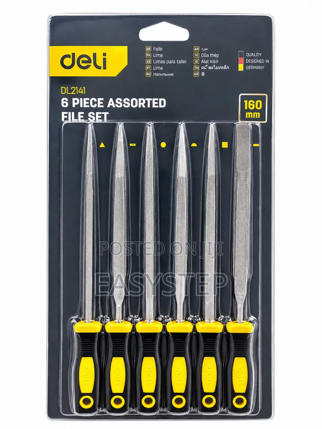 Needle File Set 6pc Set Deli Germany