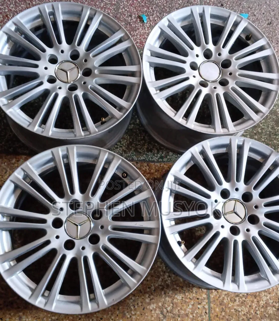 Mercedes Benz C200,e250, Size 17inch Rims