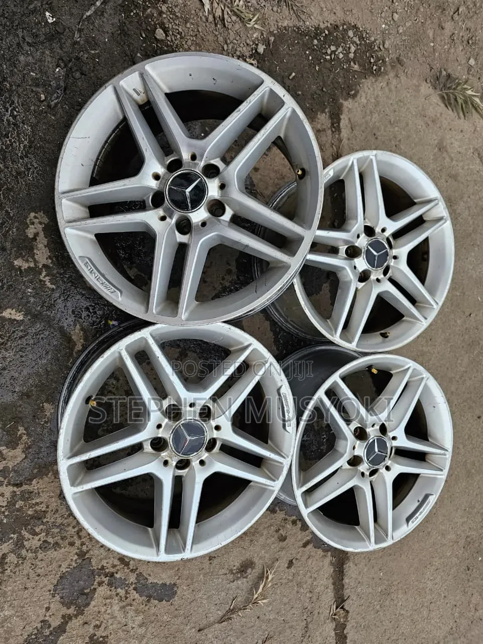 Mercedes Benz C200,e250, Size 17inch Rims