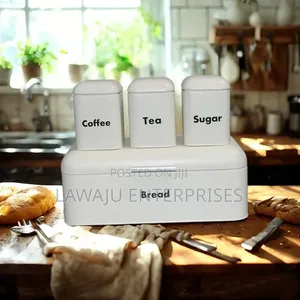 4pcs Bread Box