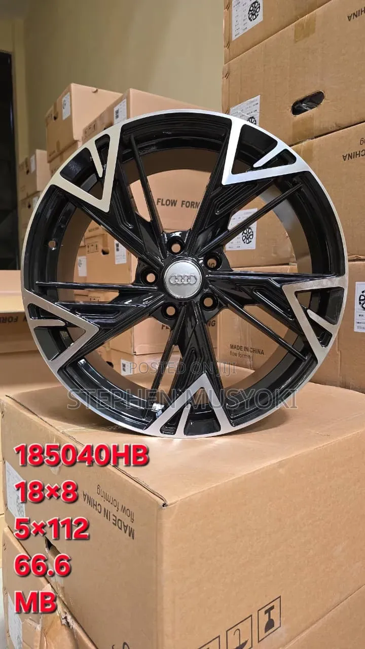 Audi Blacksilver 18inch Rims