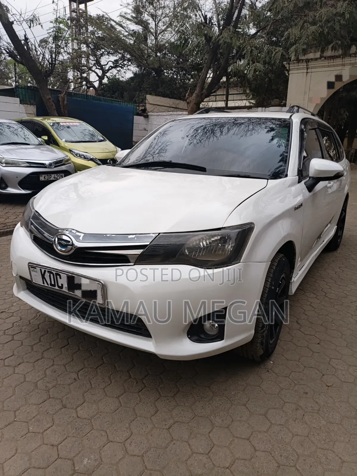 Toyota Corolla Fielder 2014 White