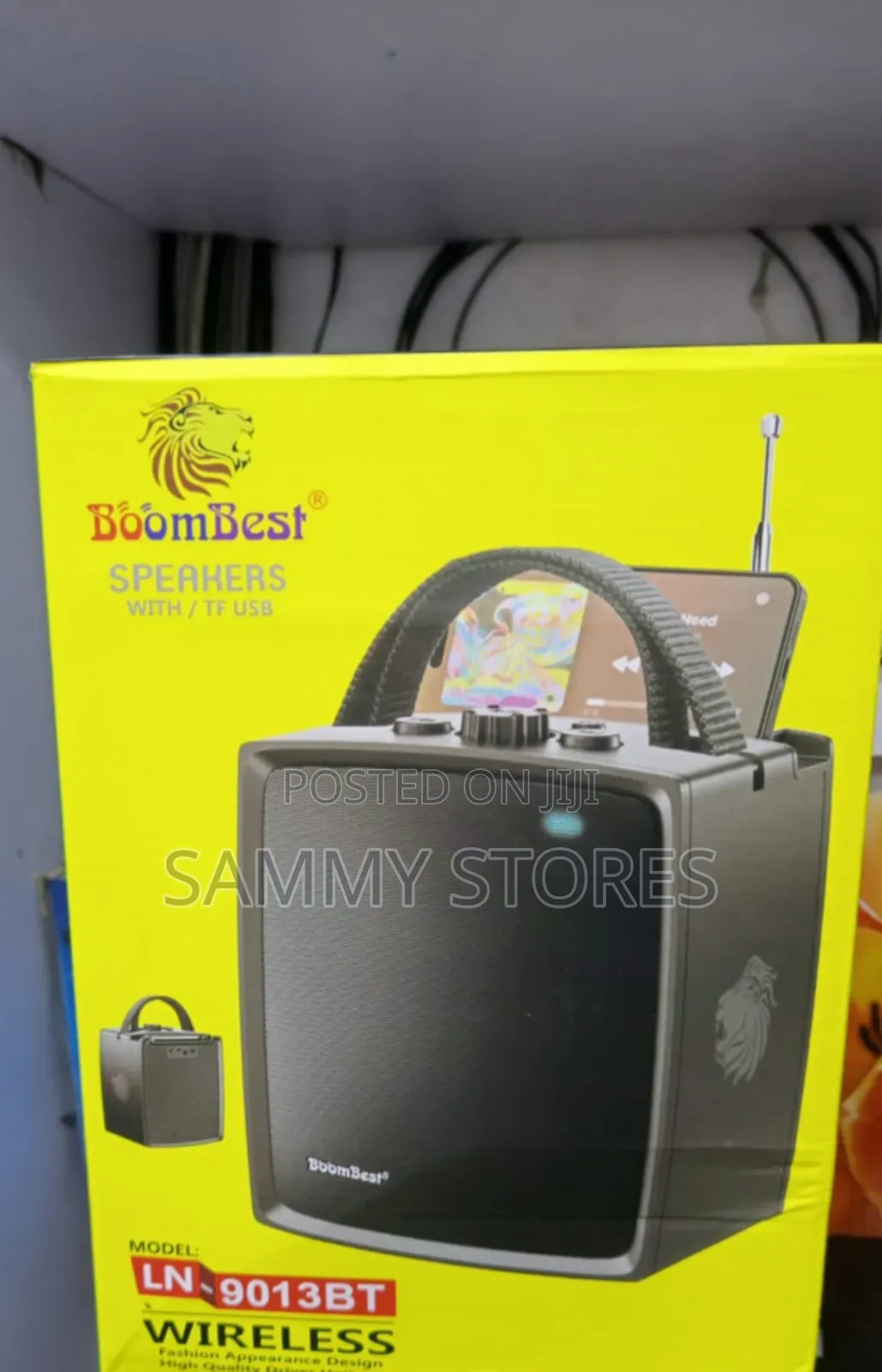 BoomBest 9013BT Portable Speaker With FM Radio