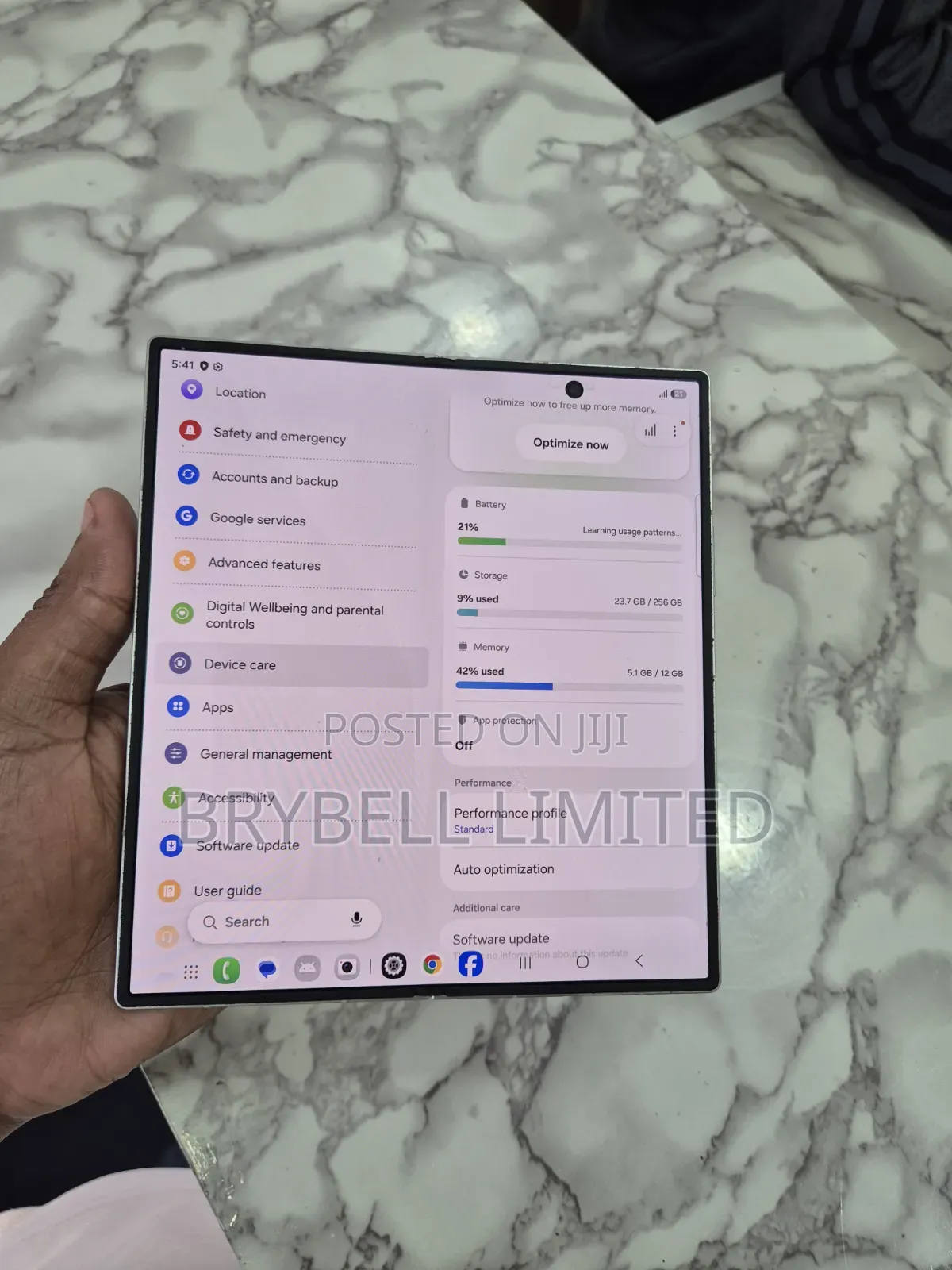 Samsung Galaxy Z Fold7 256 GB Gray