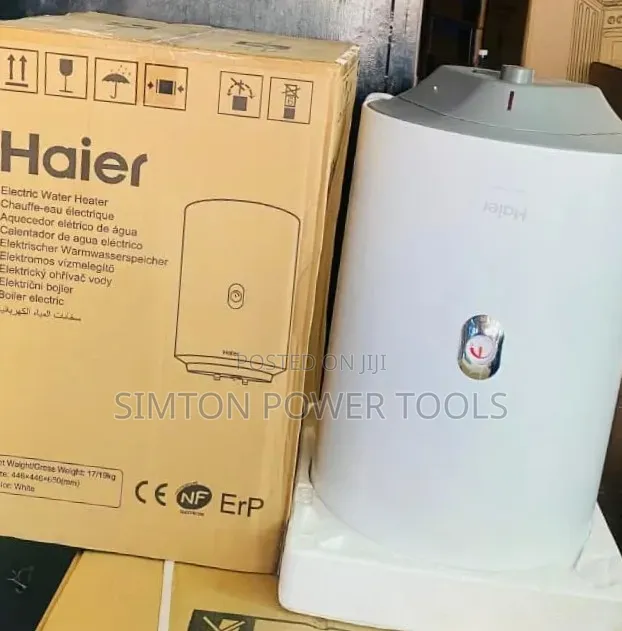Haier 50L Electric Storage Water Heater (Model: ES50V-A3).