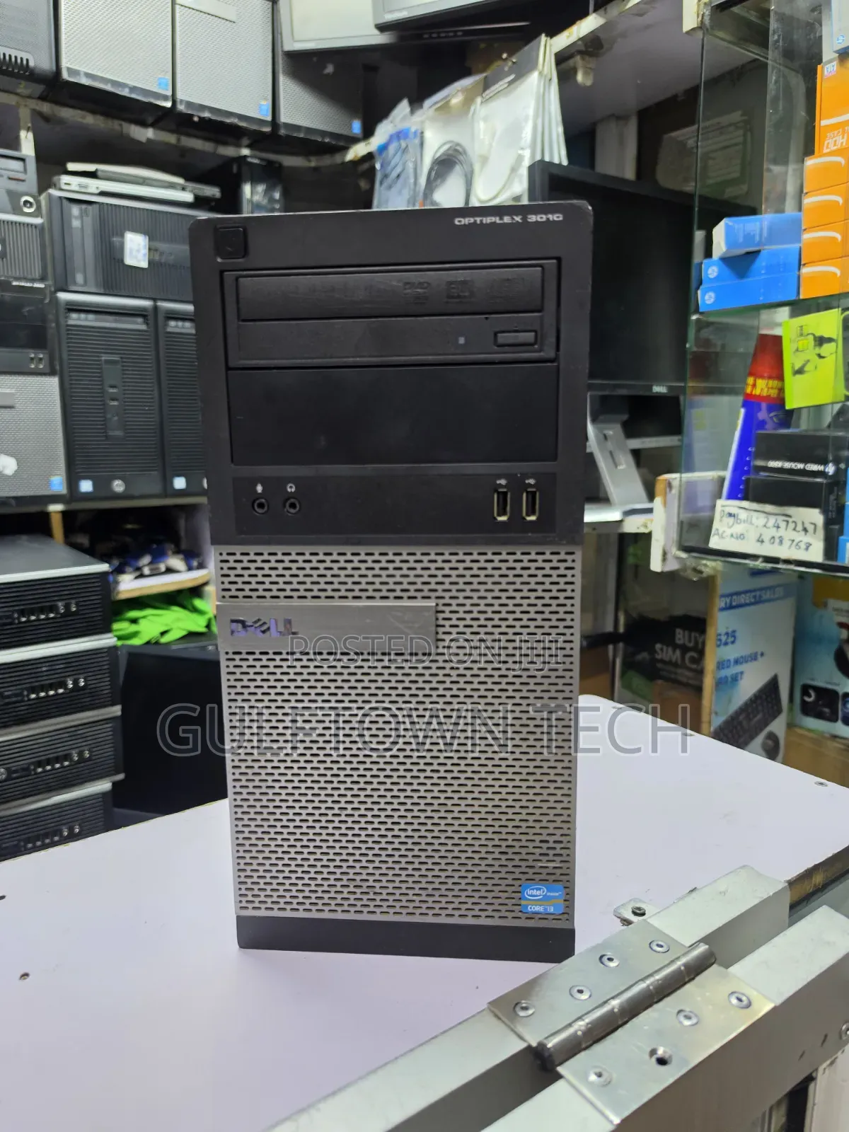 Desktop Computer Dell OptiPlex 3010 4GB Intel Core i3 HDD 500GB