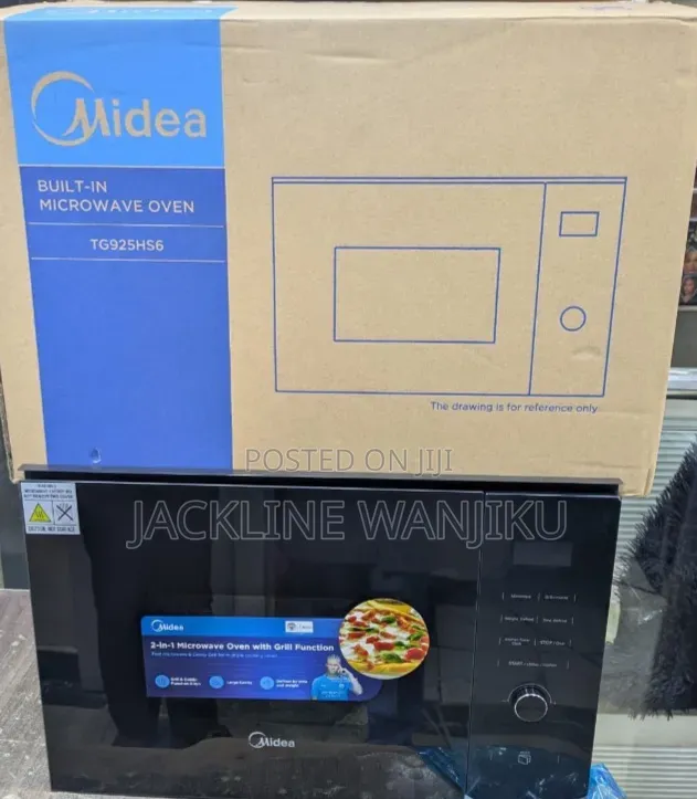 Midea 25L 900W Built in Microwave Oven AG925BVE-SS