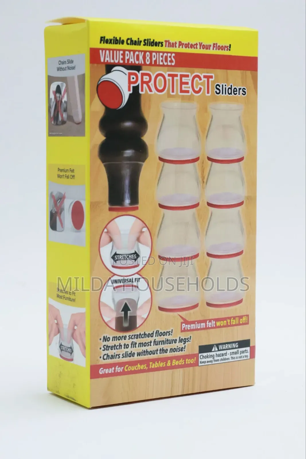 8 Piece Furniture Leg Protector