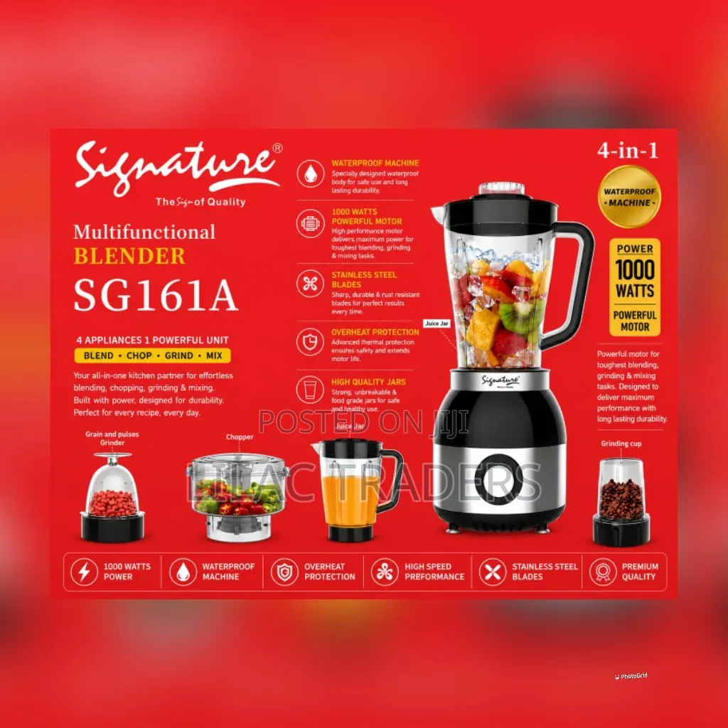 *Signature 4 in 1 Blender Je