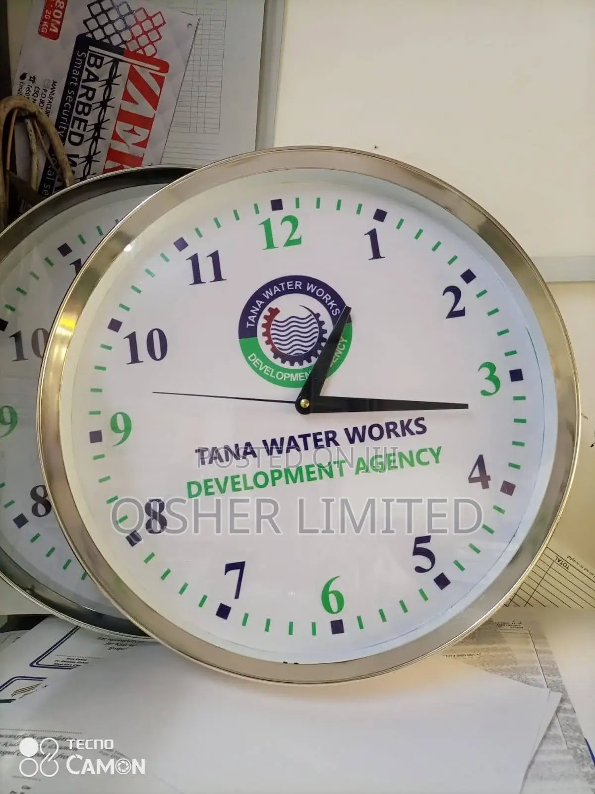 Wall Clock Branding