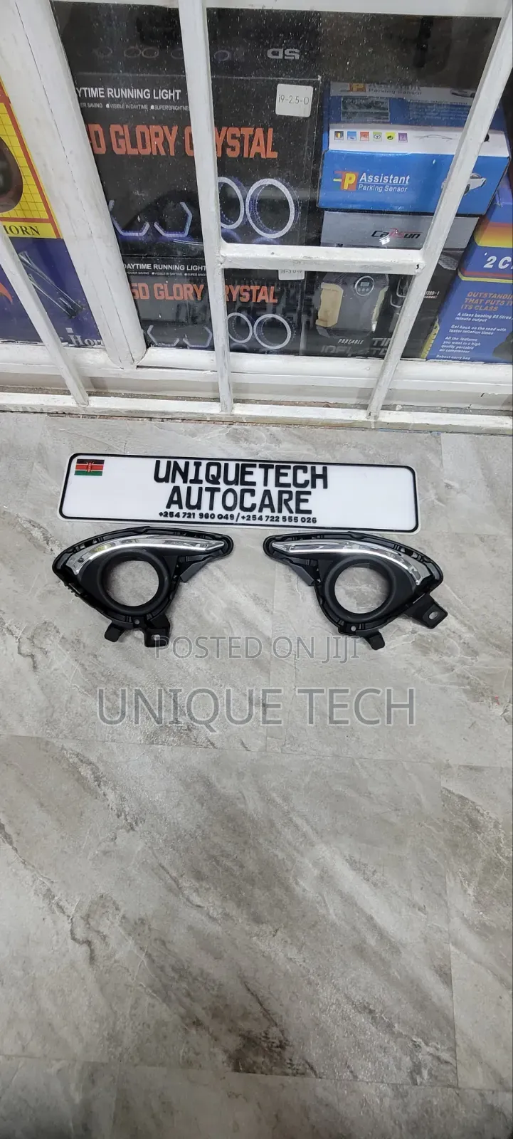 Mazda Demio 2014–2018 Front Fog Lamp Covers| Fog Light Covers