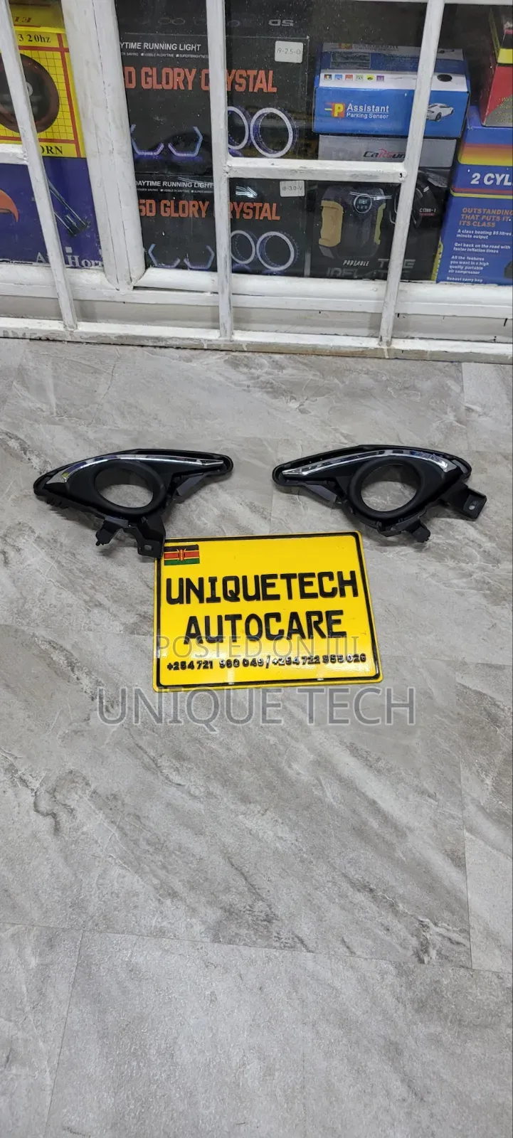 Mazda Demio 2014–2018 Front Fog Lamp Covers| Fog Light Covers