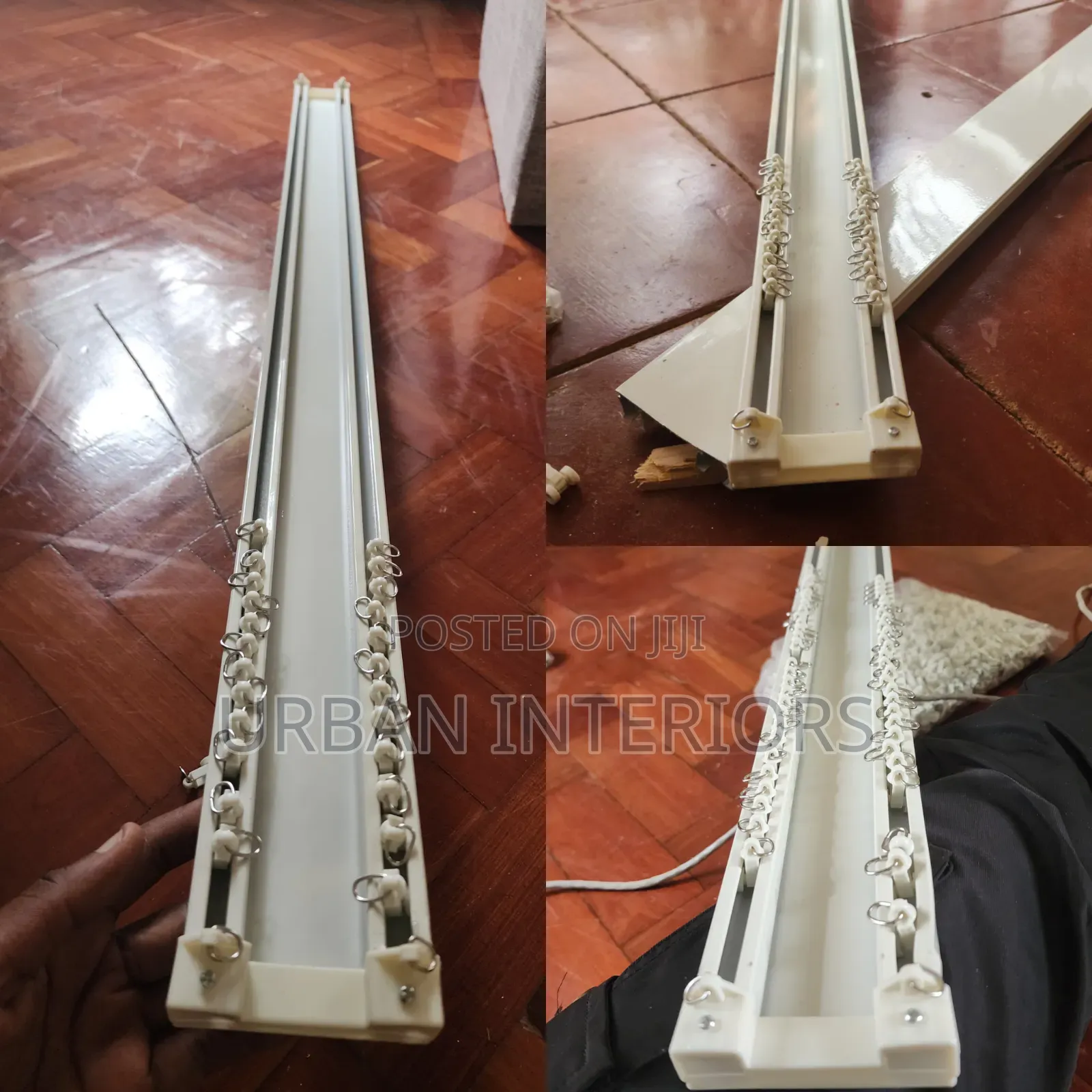 Stylish Double Curtain Rails Double Curtain Rail for Elegant Finishing