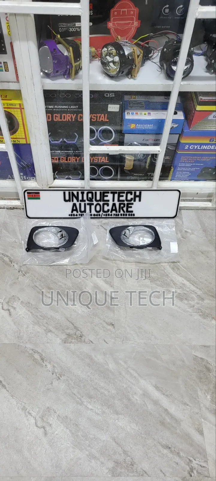 Axio Fog Light Covers With Chrome Finish