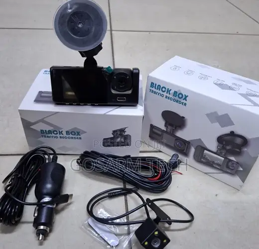Car Surveillance 3-in-1 Vehicle Dashcam – HD Video Recording