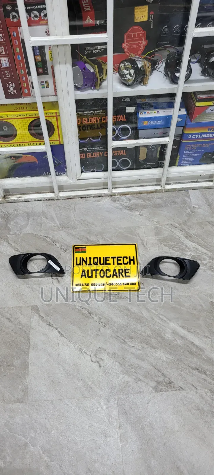 Toyota Allion 260 2007 |2008 Front Bumper Fog Light Covers