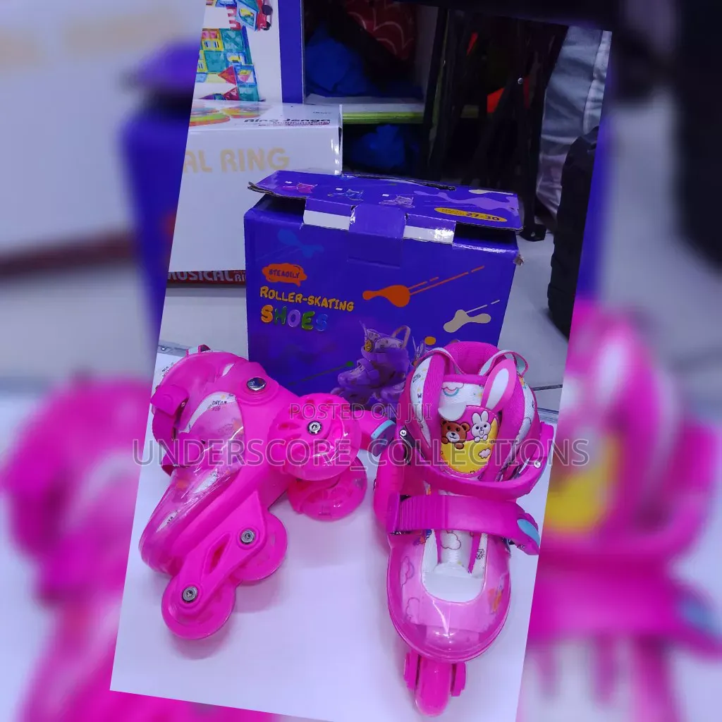 Pink Roller Skate Shoes