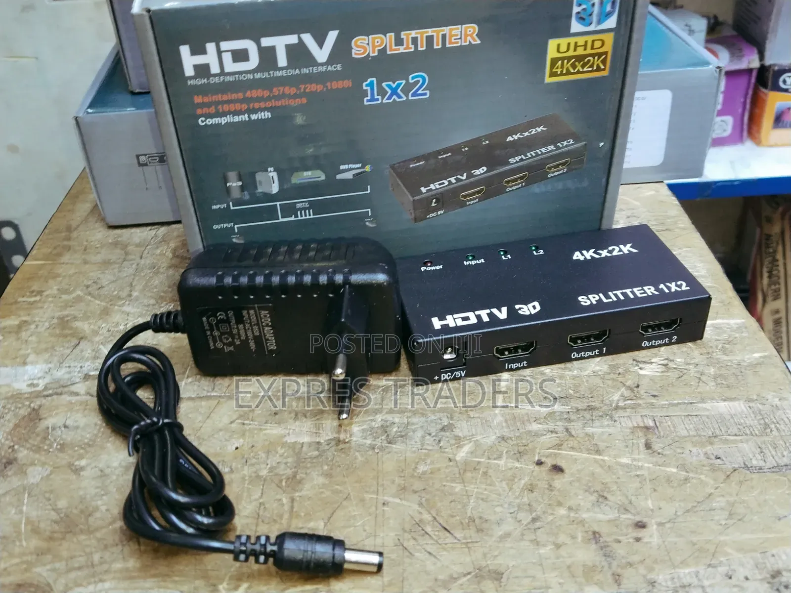 1* 2 HDTV Splitter